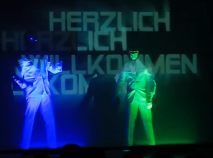 Holo-Show auf Gase  | Agentur für Atemberaubende Akzente 